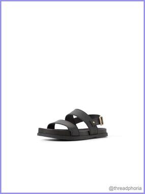 Sperry Capri Leather Two Strap Slingback Flat Sandal